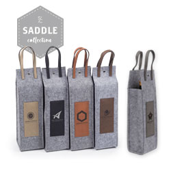     “Flannel Wine Tote”