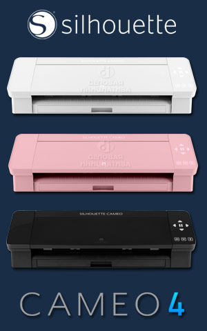 Режущий плоттер Silhouette CAMEO 4 выпускается в различных цветах: черный, розовый и белый